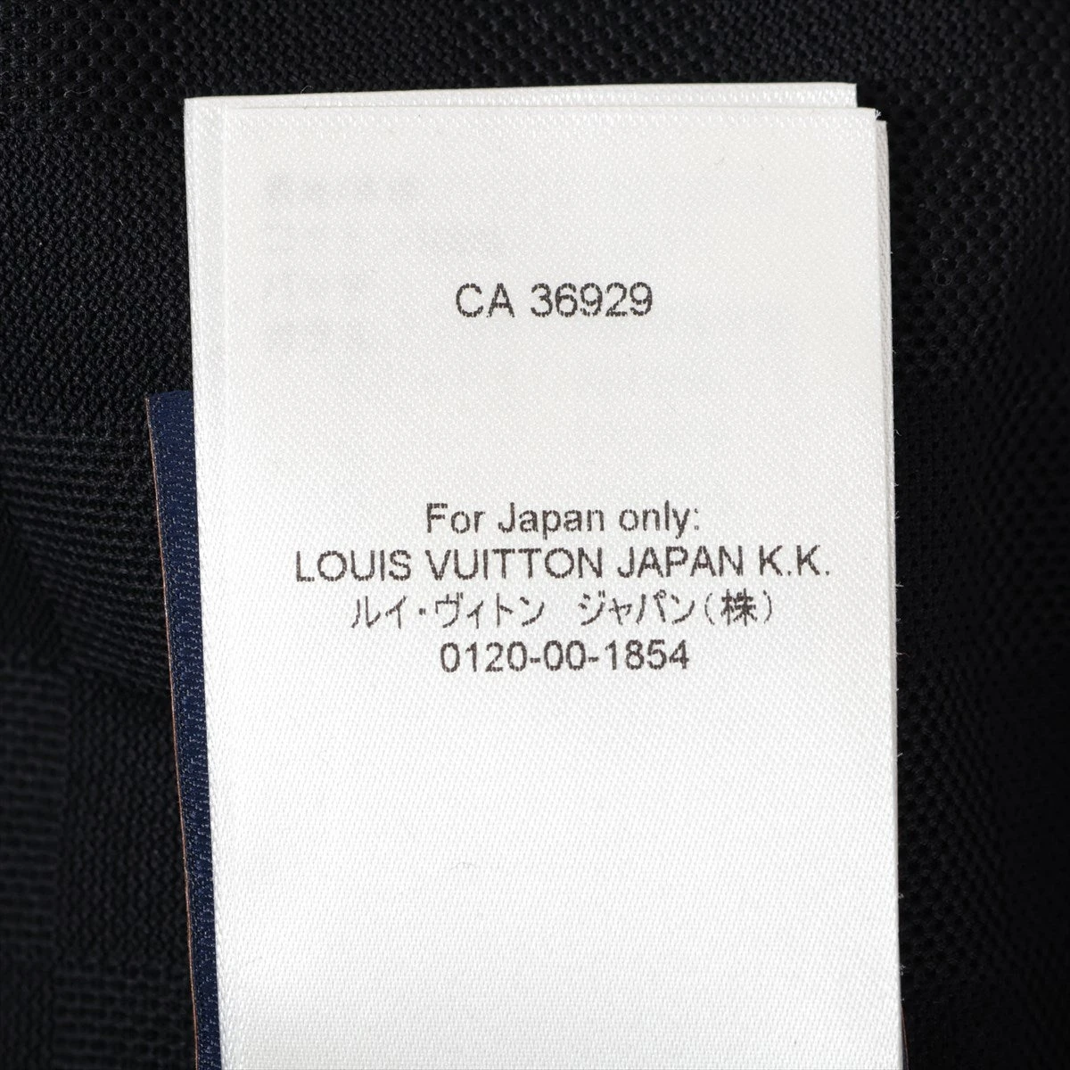 ヴィトン 24SS コットン ポロシャツ XL メンズ ブラック RM241