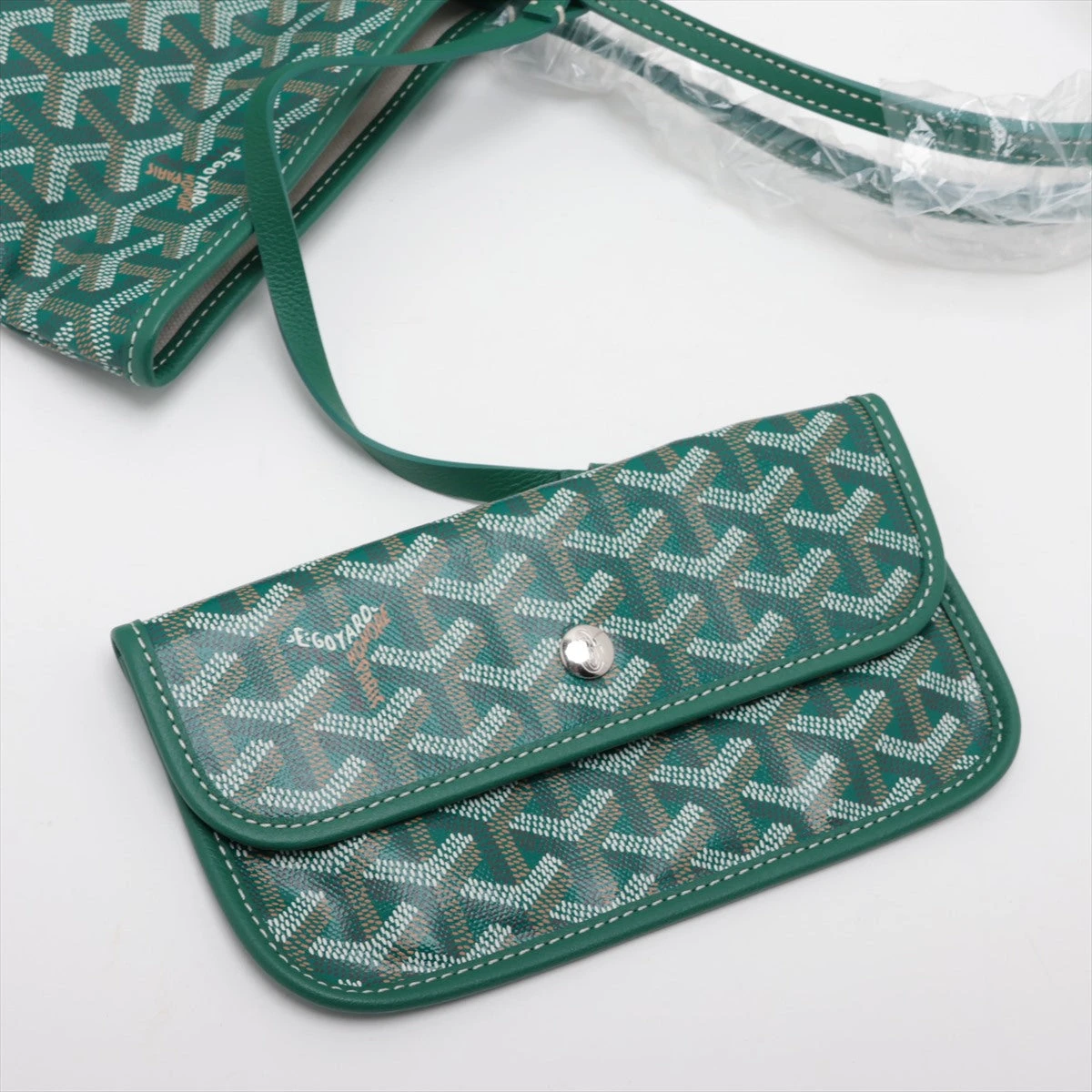 GOYARD サンルイ GOYARD サンルイ PM グリーン 緑 新品 本物 ゴヤール 