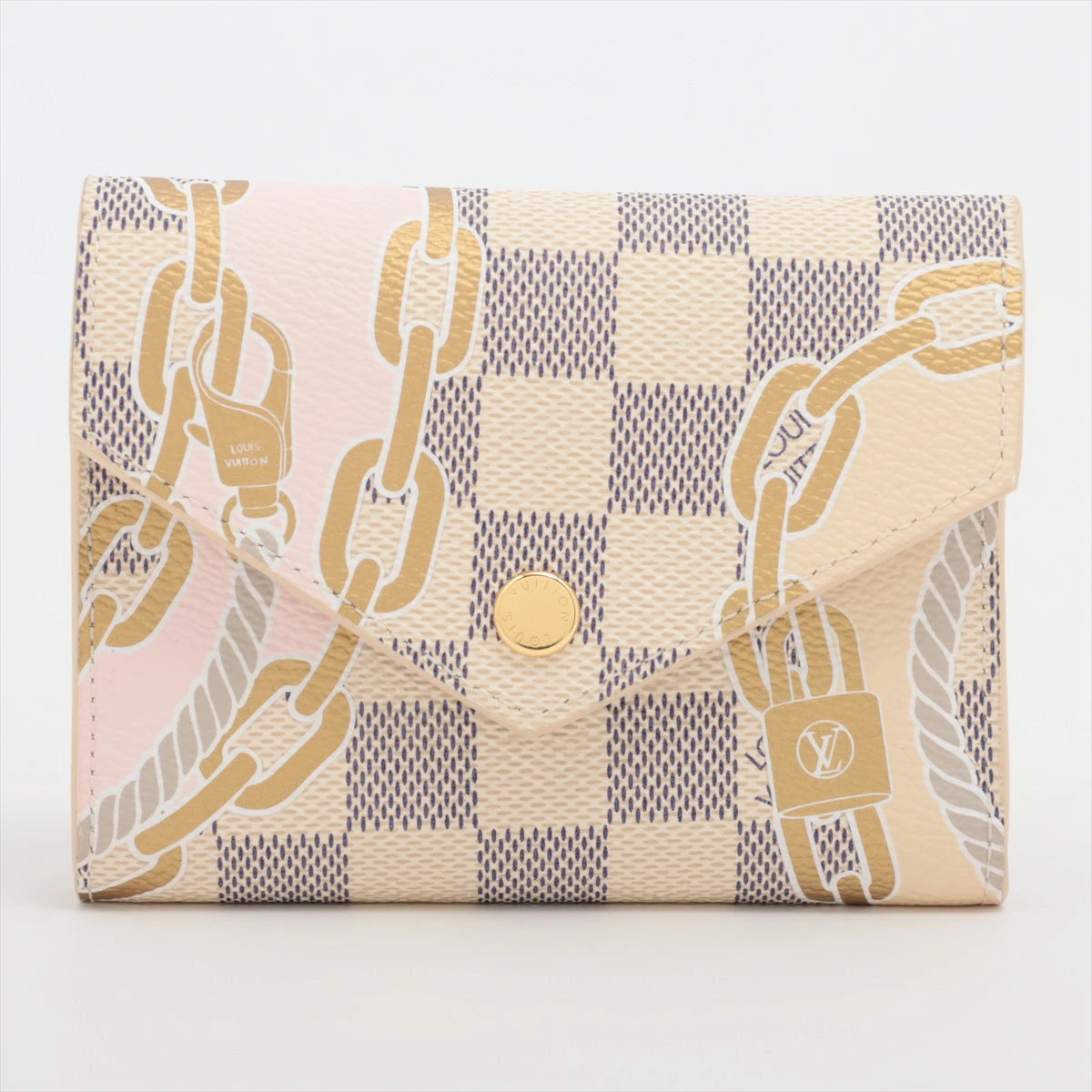 LOUIS VUITTON 財布ダミエ アズール ポルトフォイユ ヴィクトリーヌ 楽天市場】【新品】 ルイヴィトン 三つ折り財布 ポルトフォイユ