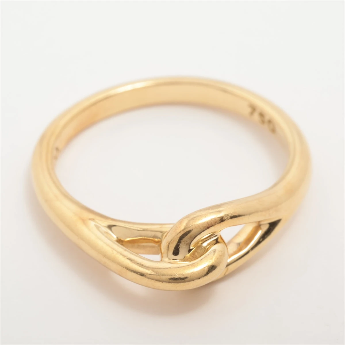 ティファニー ノット リング 750(YG) 4.4g A2794145｜中古