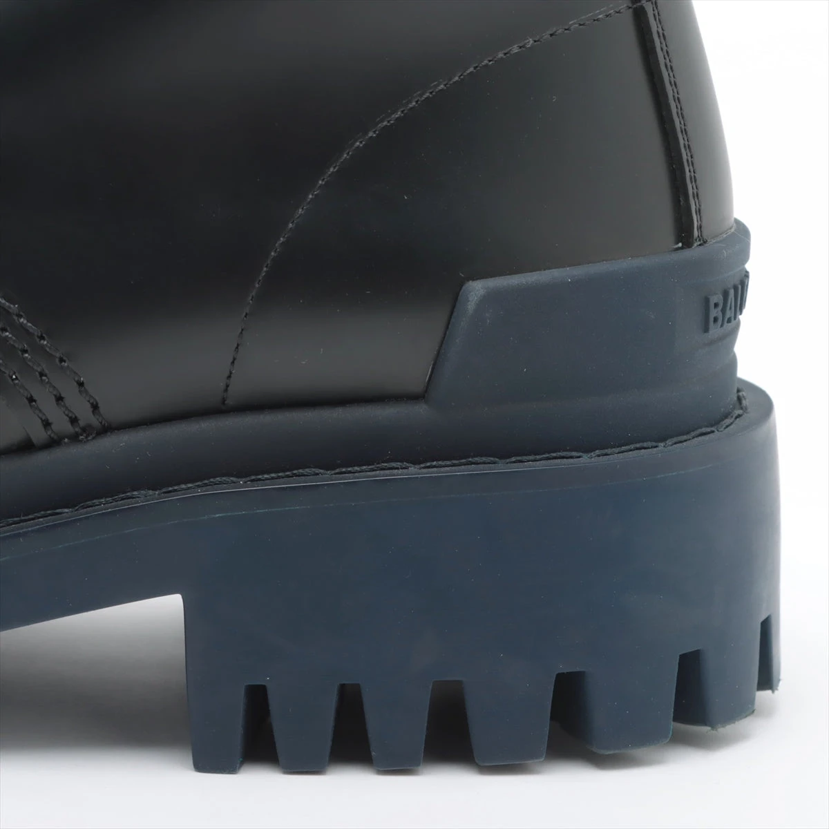 バレンシアガレザーショートブーツ37ブラック 中古・古着通販】BALENCIAGA (バレンシアガ) レザーショート