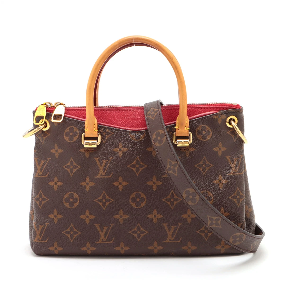 ルイ・ヴィトン パラスBB モノグラム 2wayバッグ 鑑定済 LOUIS VUITTON ルイヴィトン パラスBB 2way ハンドバッグ