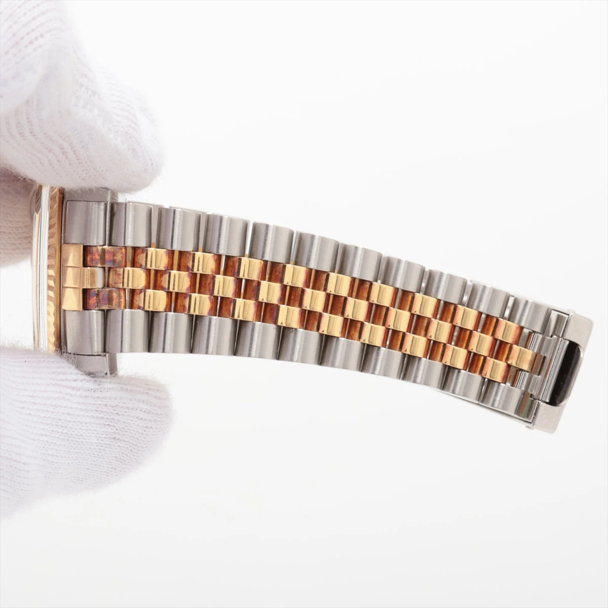 ロレックス デイトジャスト 16013 SS×YG AT シャンパン文字盤 DF004603