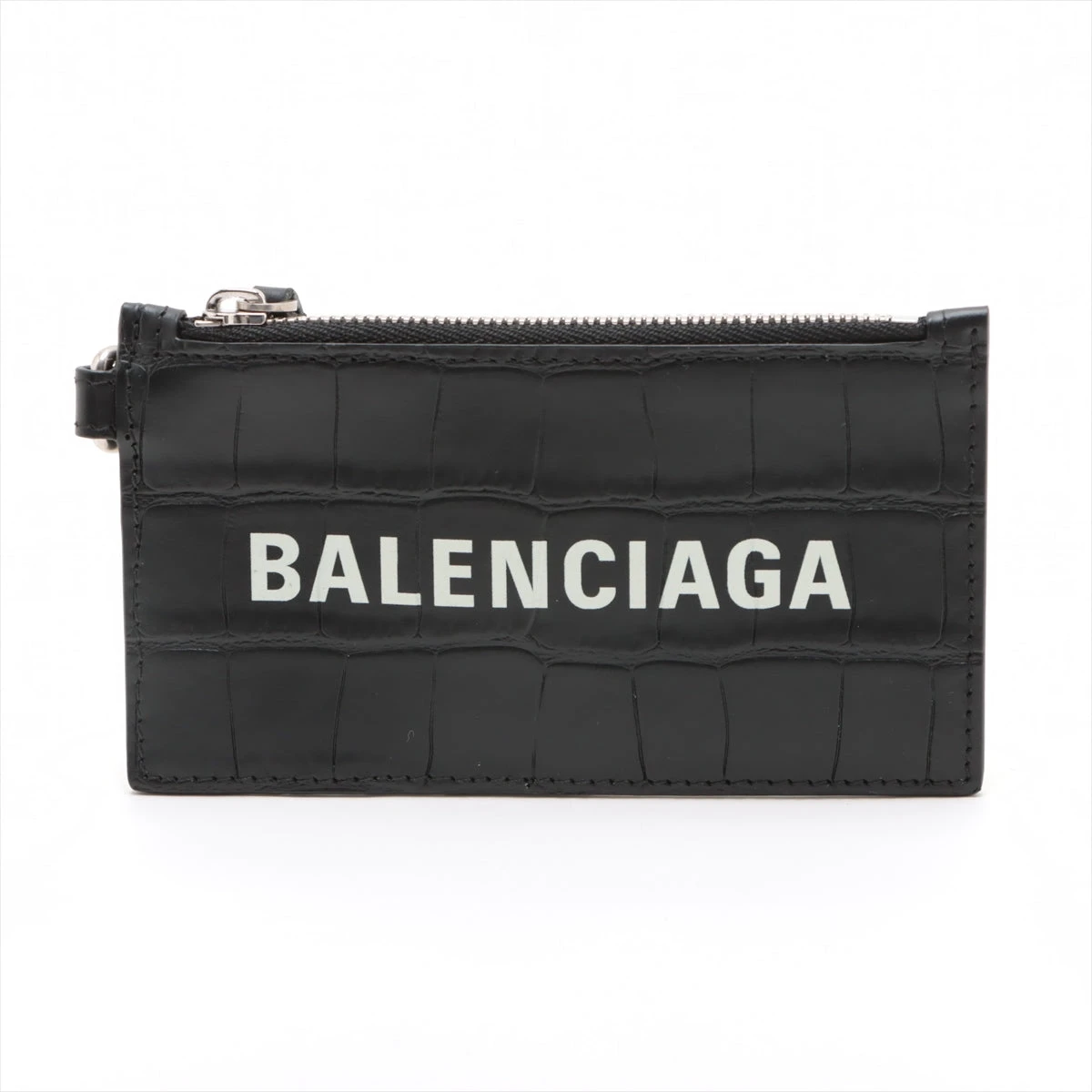 BALENCIAGA バレンシアガ 財布・コインケース 不ぞろい - シルバーx黒  