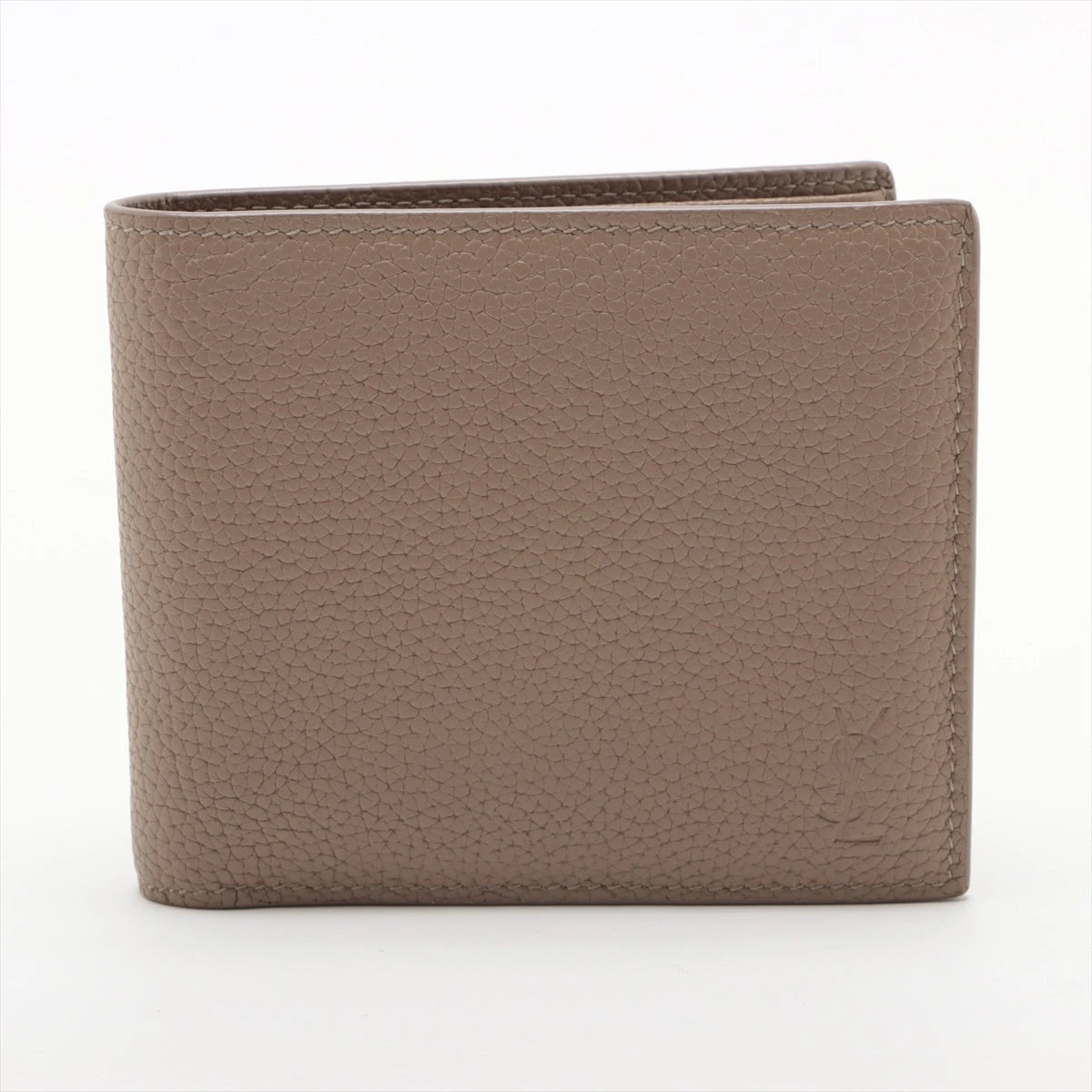 Saint Laurent 二つ折り財布 ベージュ最終値下げ❕