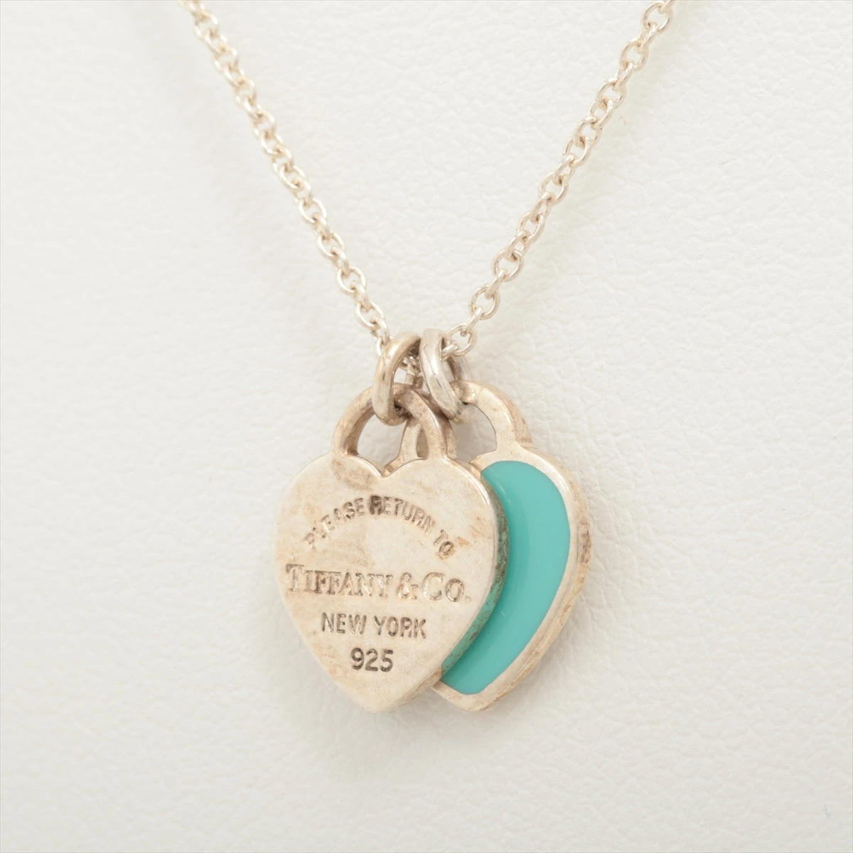 Tiffany ティファニー リターントゥ ダブルハートタグ ネックレス 925 TIFFANY&Co. ティファニー リターントゥティファニー ダブル