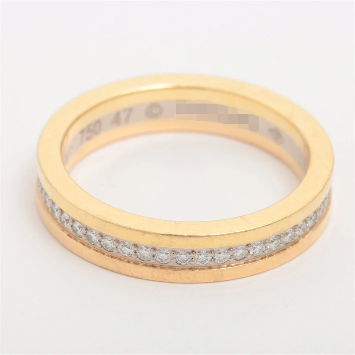 カルティエ フルエタニティ ダイヤリング 750 スリーカラー Cartier