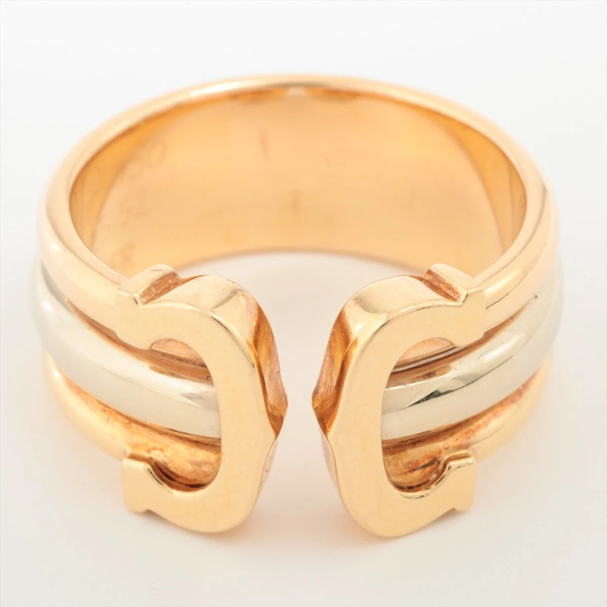 カルティエ 2Cリング Au750 サイズ7 カルティエ/2C リング/Cartier/2C Ring/AU750 - 江口洋品店 江口