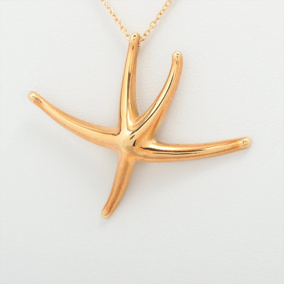 ティファニー スターフィッシュ ネックレス 18K(YG) 4.5g プレート  