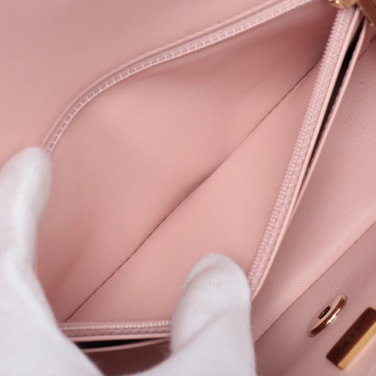 シャネル ミニマトラッセ20 ラムスキン シングルフラップ シングル