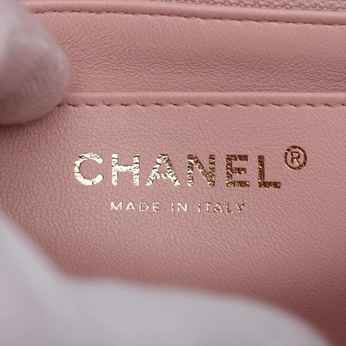 シャネル ミニマトラッセ20 ラムスキン シングルフラップ シングル