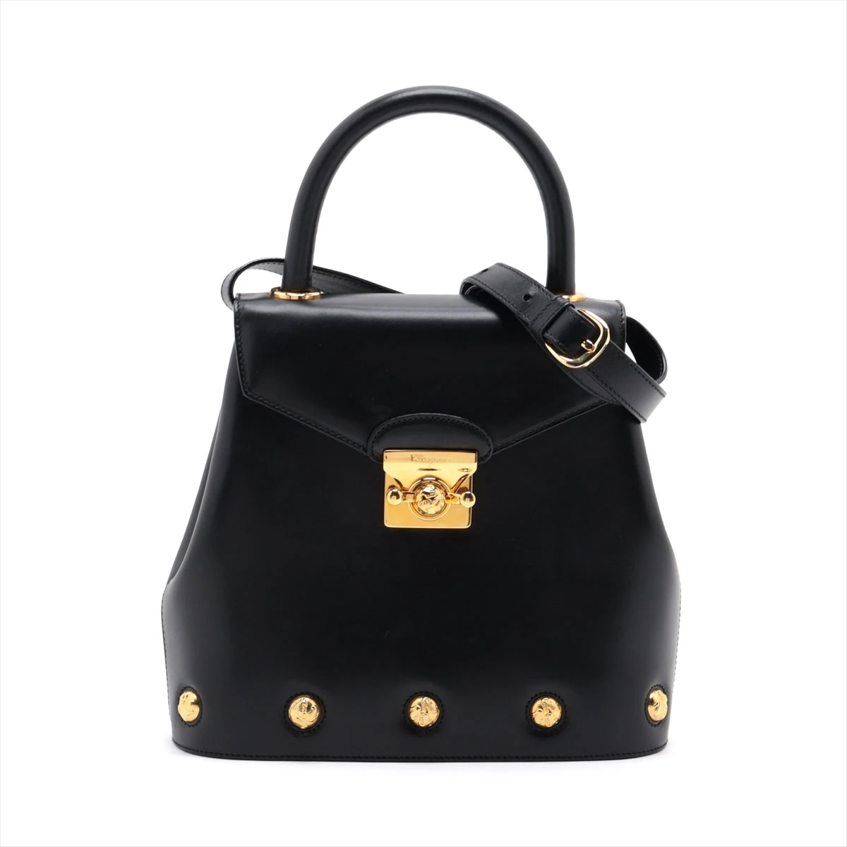 フェラガモ レザー 2wayバッグ 美品》Ferragamo(フェラガモ)2wayバッグ｜Yahoo!フリマ（旧