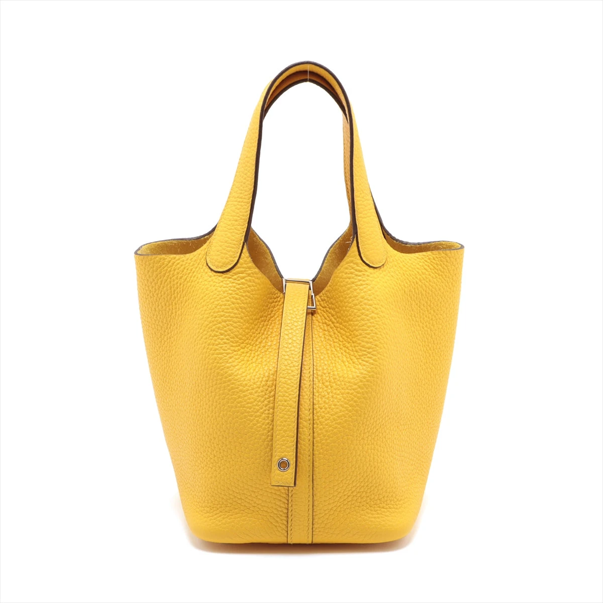 【爽やかなイエローで心躍る♡】HERMES ピコタンロック18 エルメス ピコタンロック18/PM｜イエロー(黄色)｜中古ブランド品