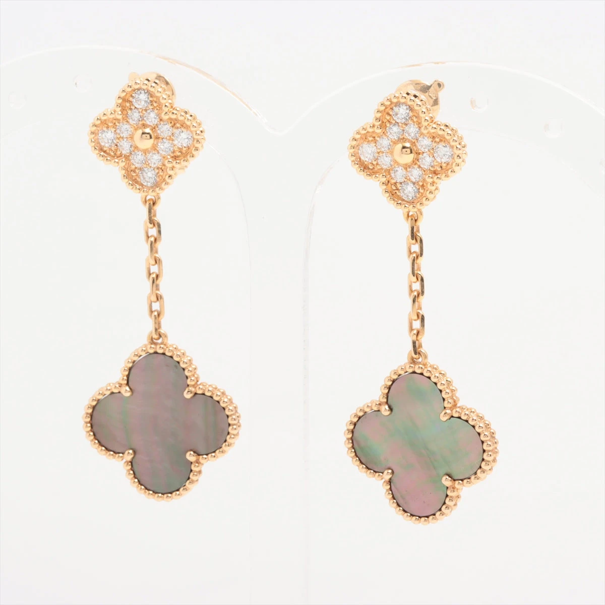 ヴァンクリーフ&アーペル マジックアルハンブラ グレーシェル ピアス