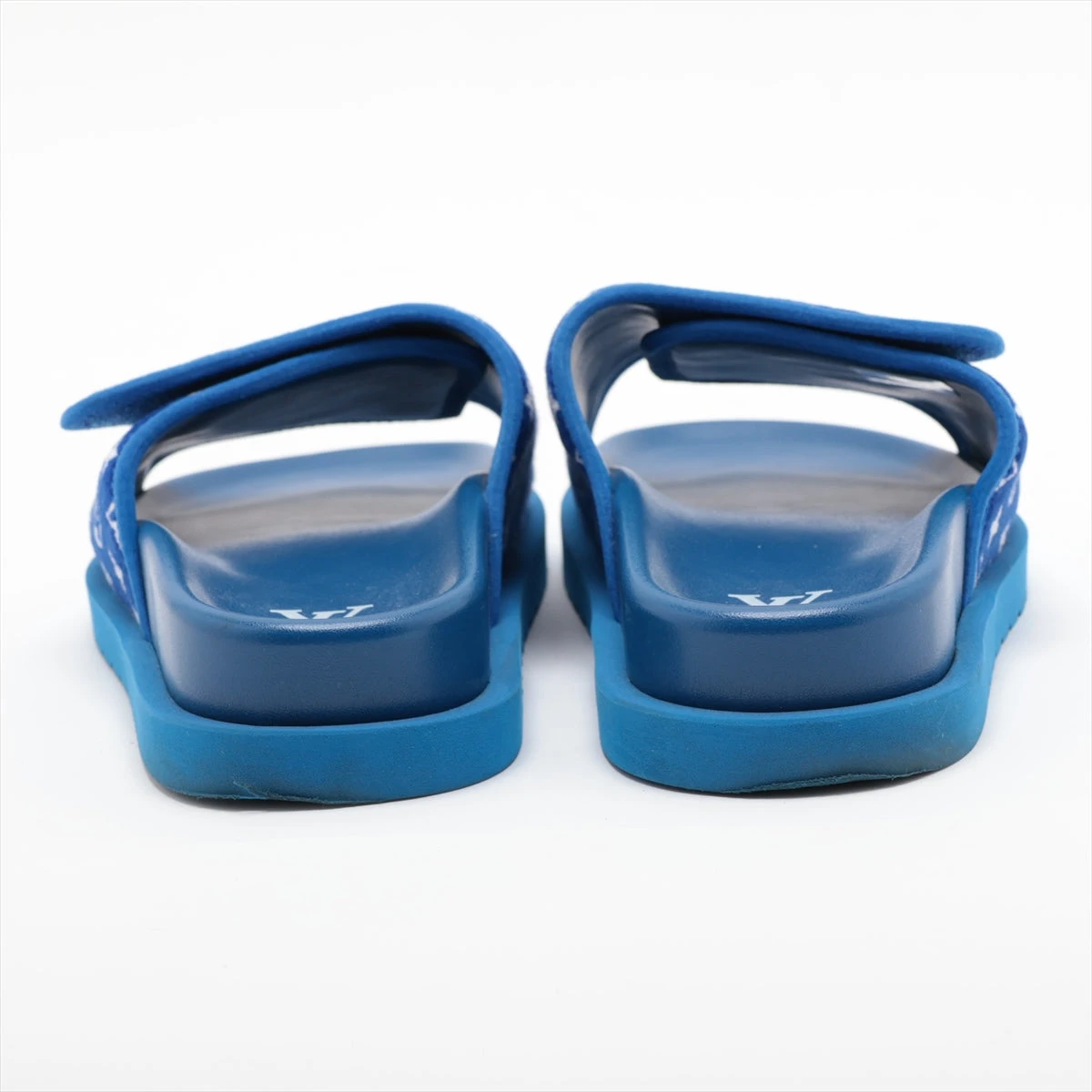 ヴィトン マイアミライン 23年 レザー×ファブリック サンダル UK5