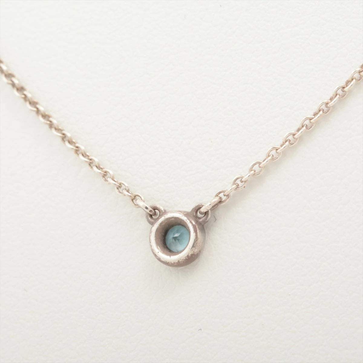 ティファニー ネックレス バイザヤード ブルートパーズ シルバー 925 TIFFANY&Co ティファニー バイザヤード ネックレス 925 シルバー