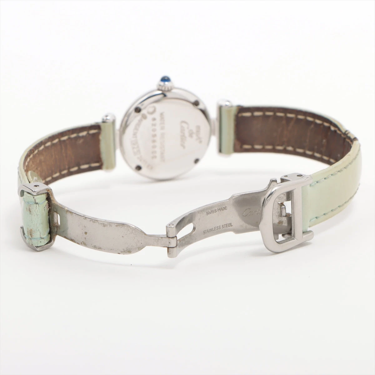 Cartier カルティエ マストコリゼ 黒文字盤 新品リザードベルト