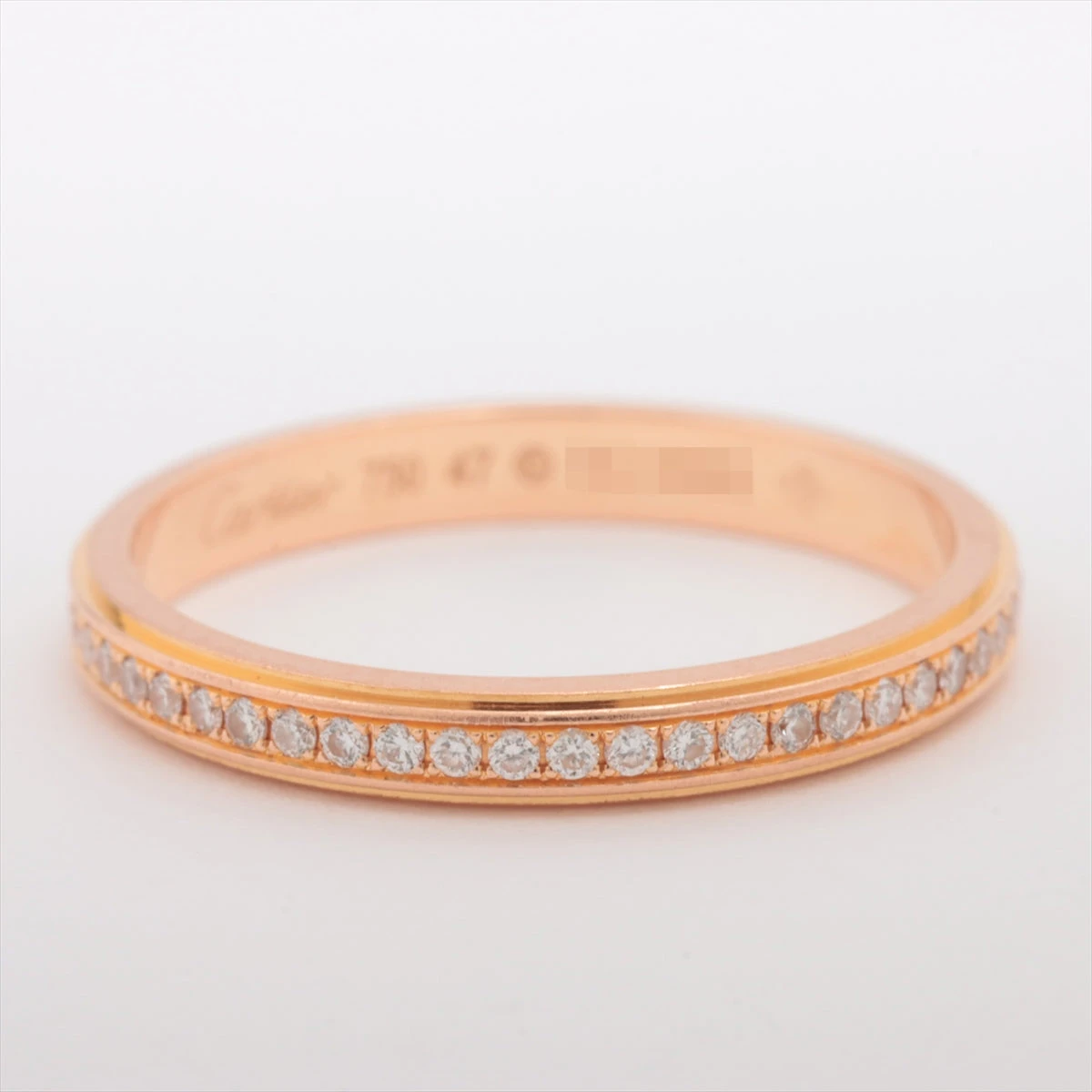 カルティエ ダムール フルダイヤ リング 18K PG JP5号 カルティエ ダムール フルダイヤ リング 18K PG JP5号 - メルカリ