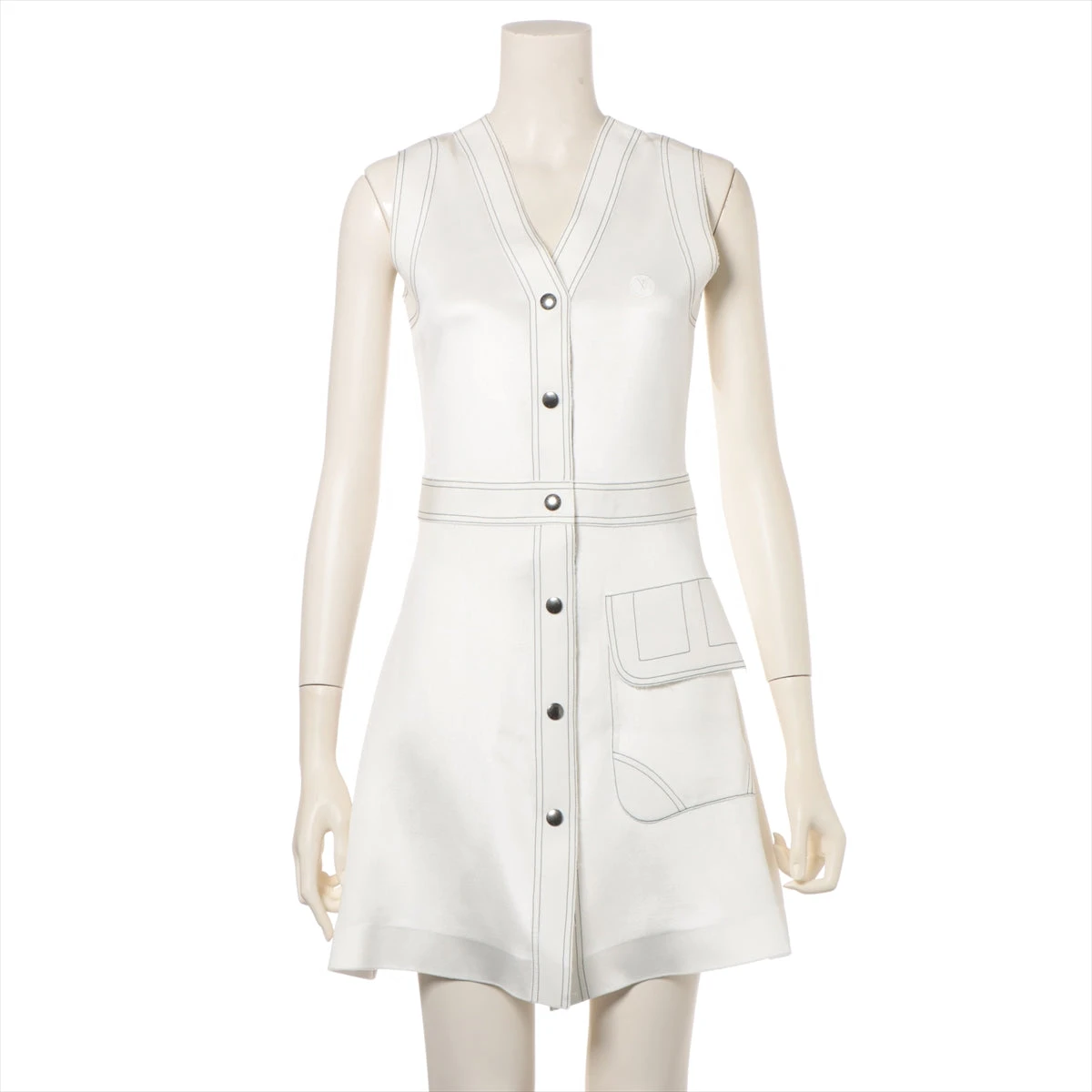 ヴィトン 15SS レーヨン×ナイロン ノースリーブワンピース XS ヴィトン 15SS レーヨン×ナイロン ノースリーブワンピース XS 【公式通販】