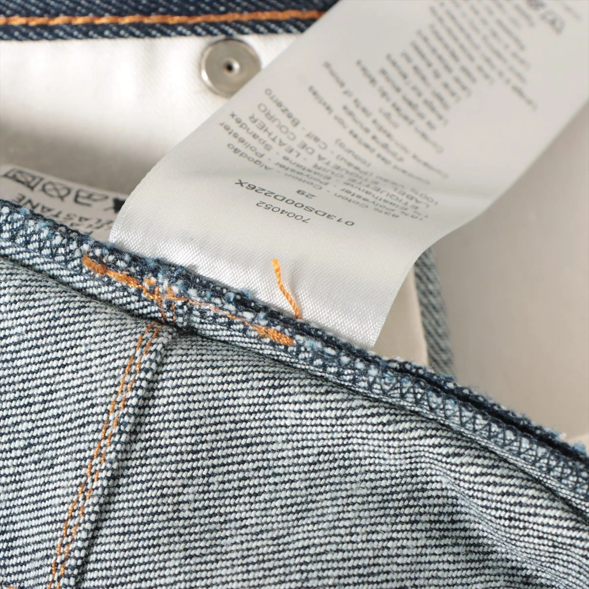 ディオール オブリーク 20SS コットン デニムパンツ 29 メンズ