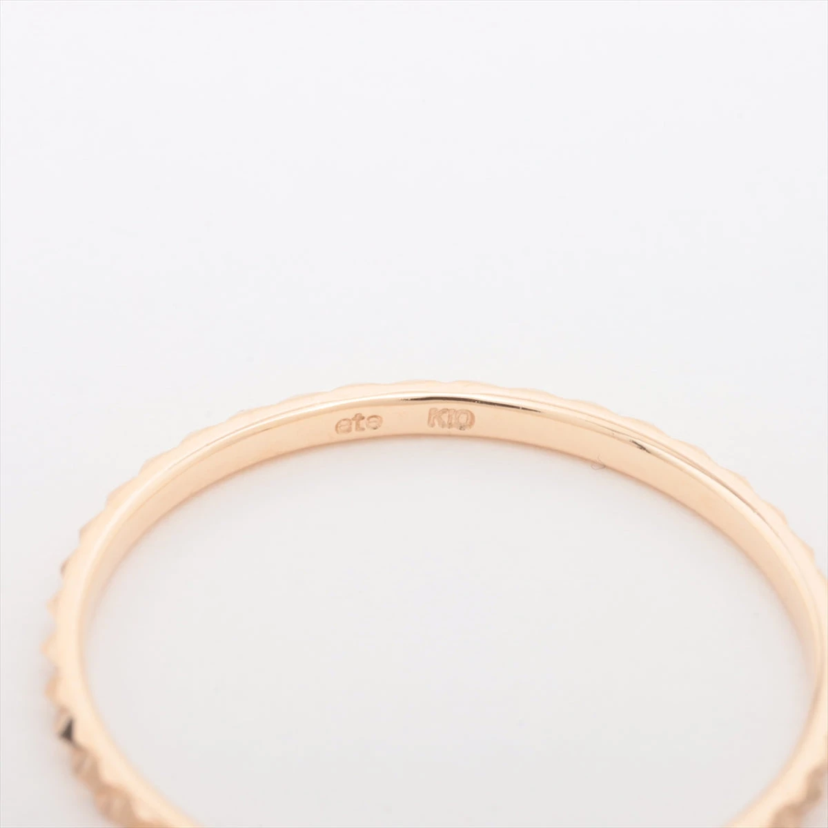 エテ クレール トライアングルカット リング K10(YG) 0.5g