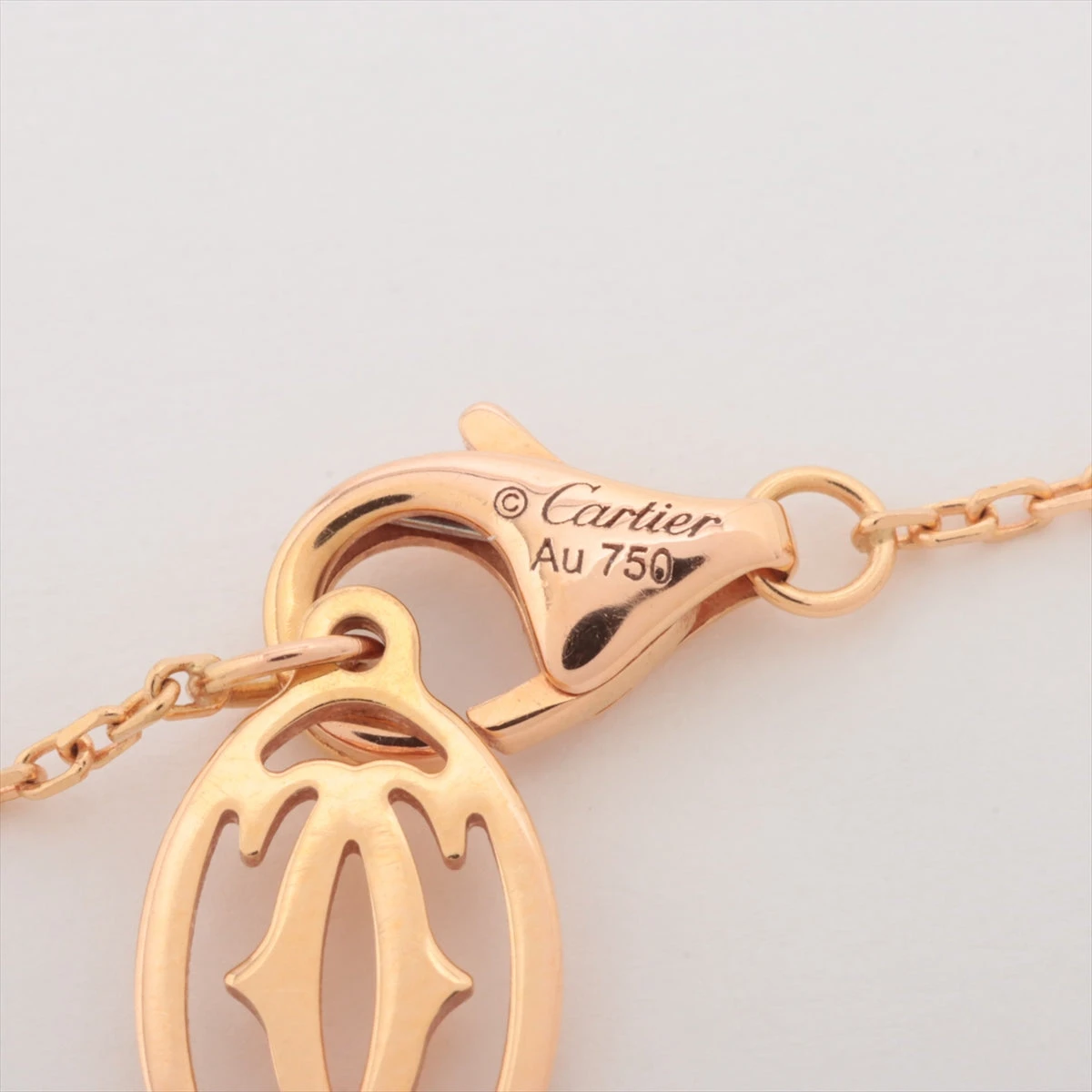 カルティエ Cドゥカルティエ ダイヤ ネックレス 750(PG) 2.5g A2805746