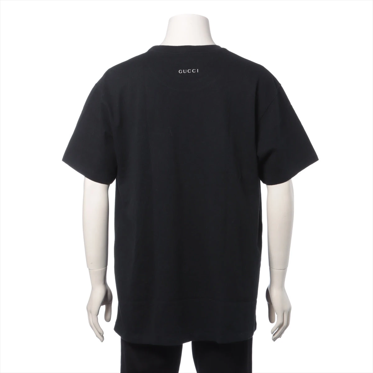 グッチ×ディズニー コットン Tシャツ L メンズ ブラック 548334
