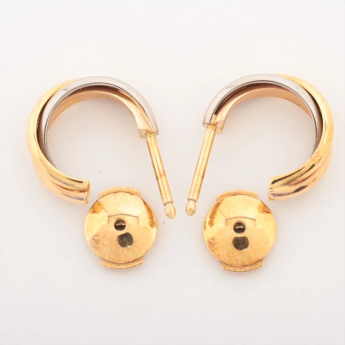 【美品✨】カルティエ　トリニティピアス　クラッシック　7/31までお値下します☆ CR80083231 - トリニティ イヤリング、クラシックモデル