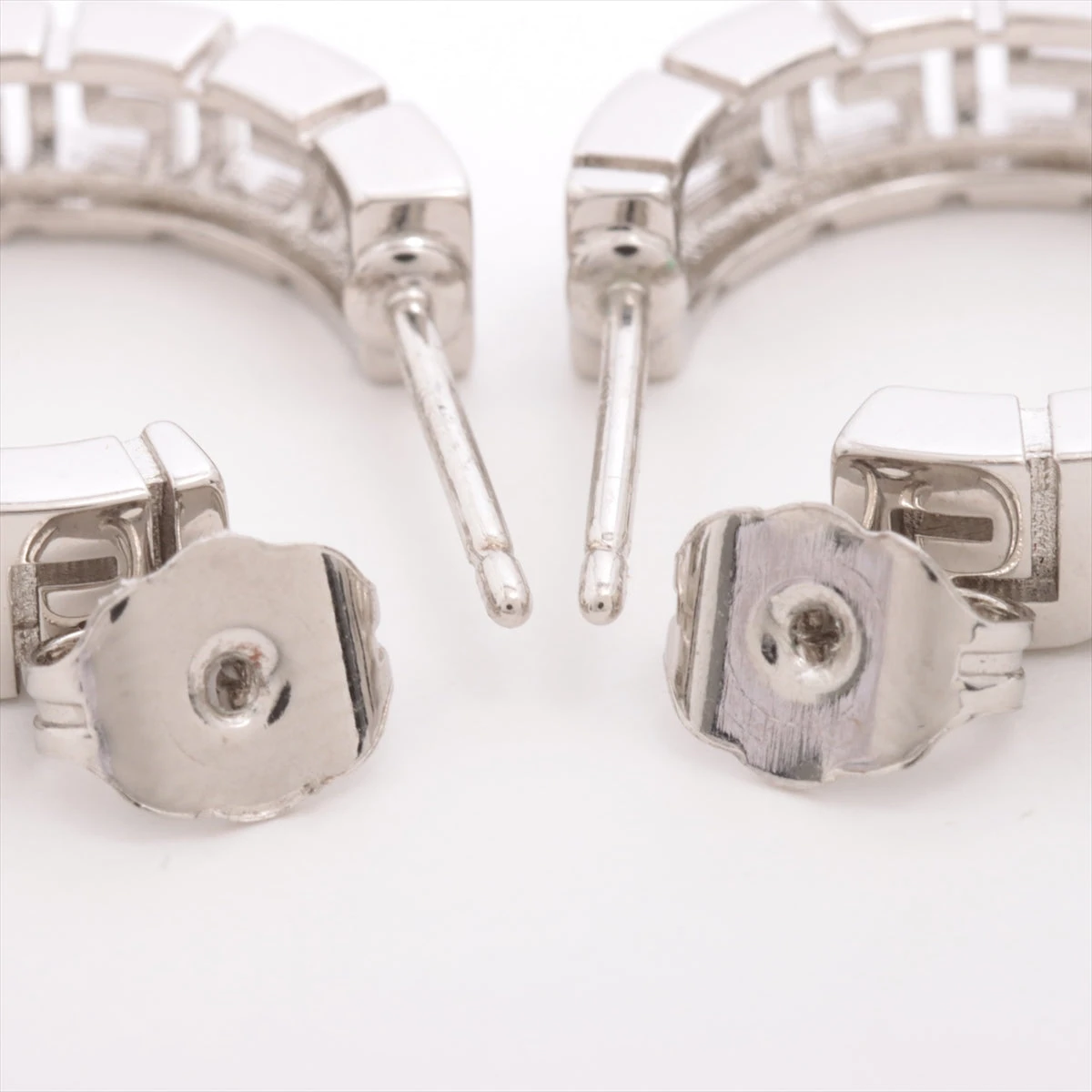 ヴェルサーチ グレカ ピアス GP シルバー FP030221｜中古ブランド品