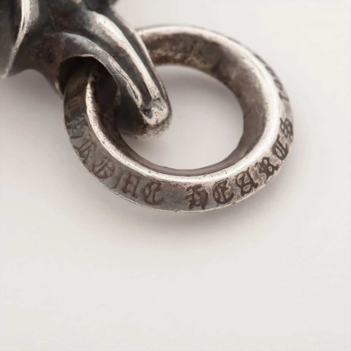 即決値下可 クロムハーツ ダブルCHプラスCHロゴ 925 ネックレス トップ