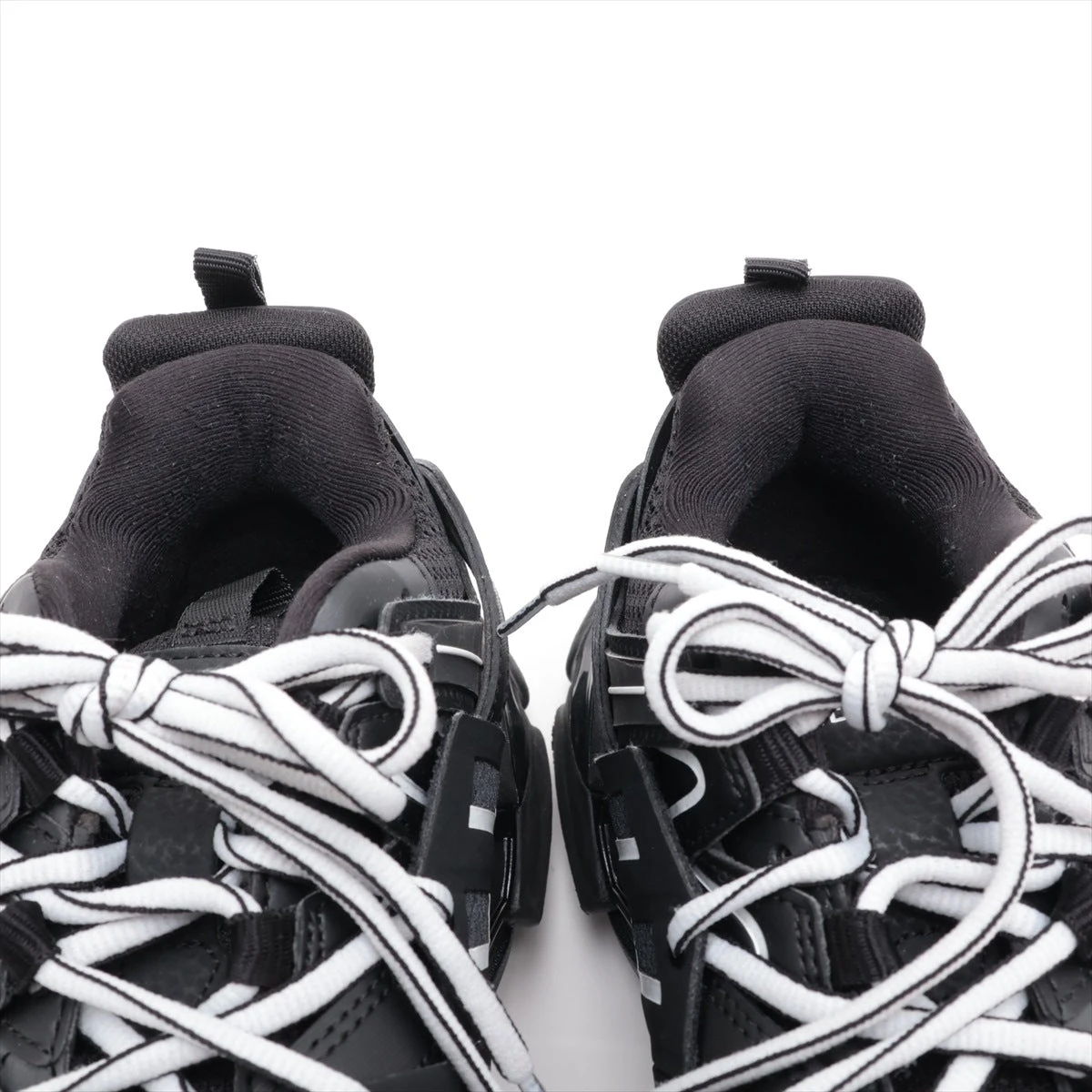 バレンシアガ トラックトレーナー メッシュ×レザー スニーカー 24.5cm