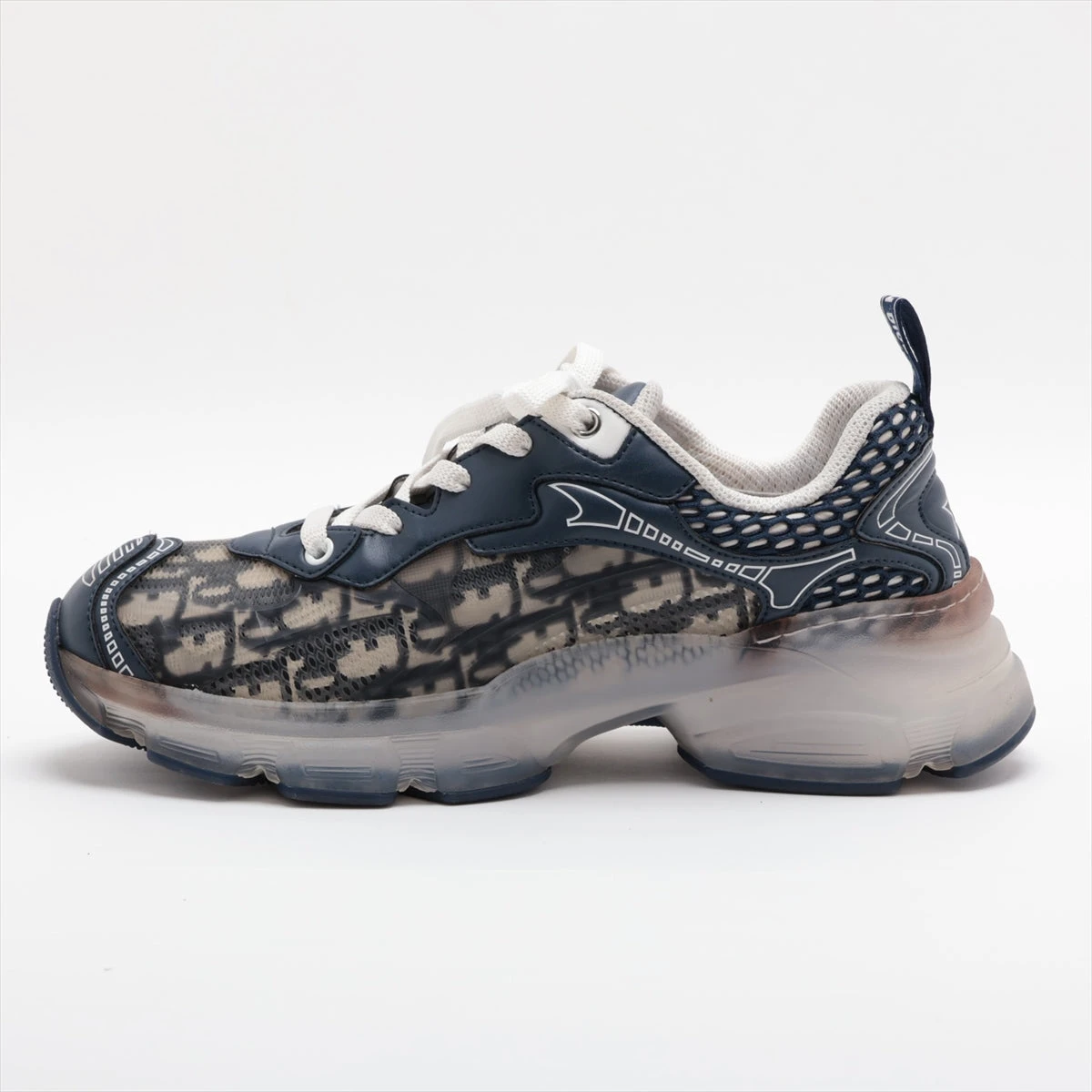 クリスチャンディオール DIOR VIBE レザー×ラバー スニーカー 37
