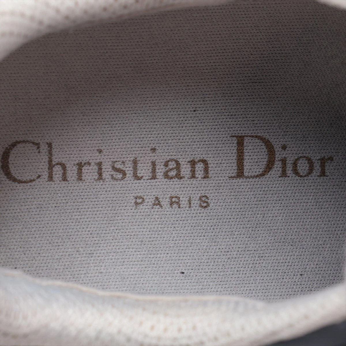 クリスチャンディオール DIOR VIBE レザー×ラバー スニーカー 37