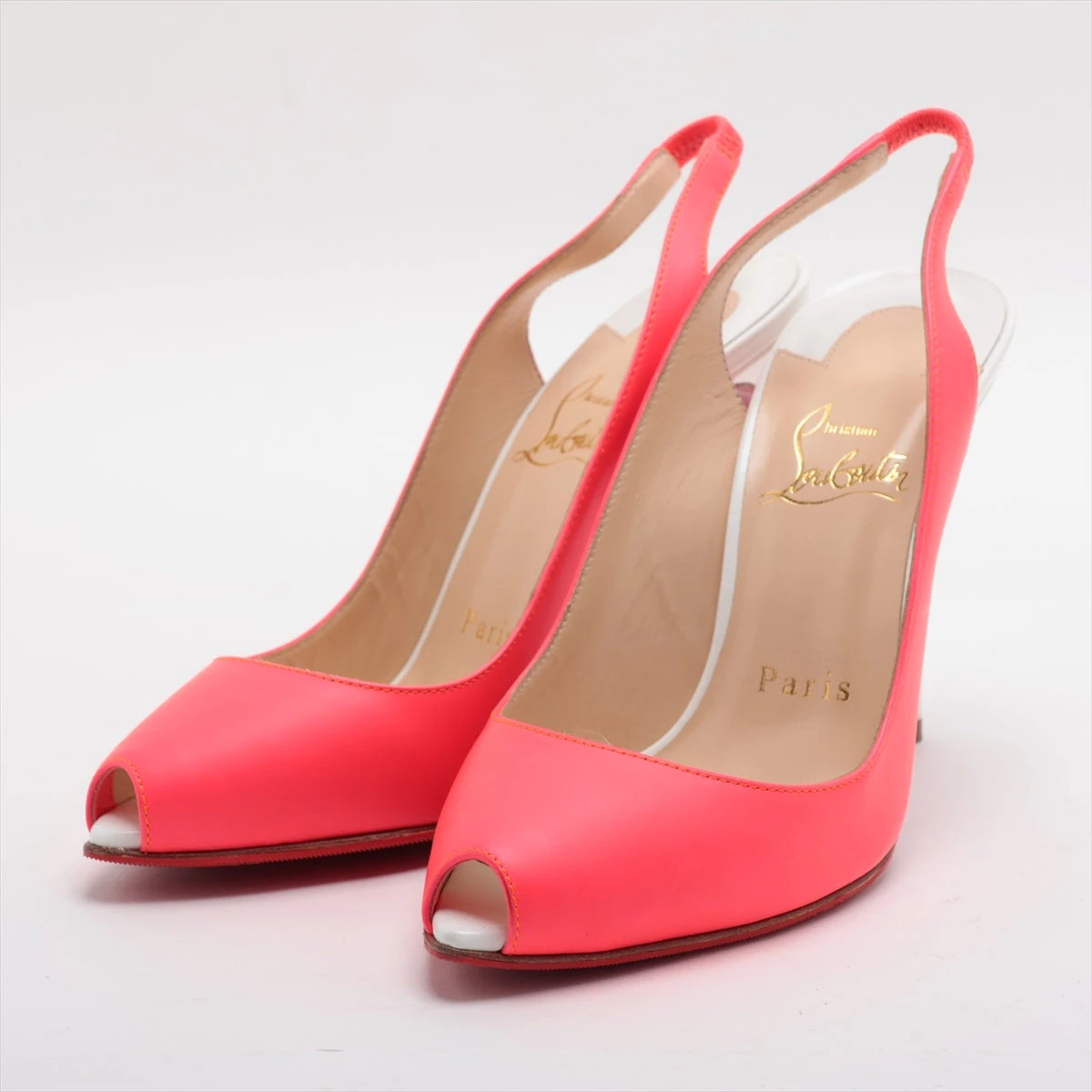 Christian Louboutin スパイクオープントゥヒール35