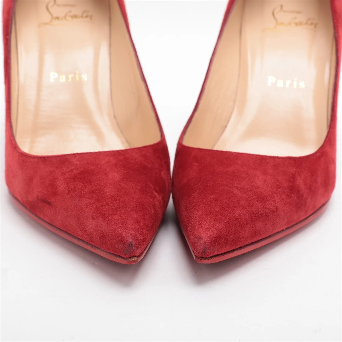 正規品 クリスチャンルブタン ヒール パンプス スエード 36.5 三越伊勢丹 | Christian Louboutin/クリスチャン ルブタン_Women