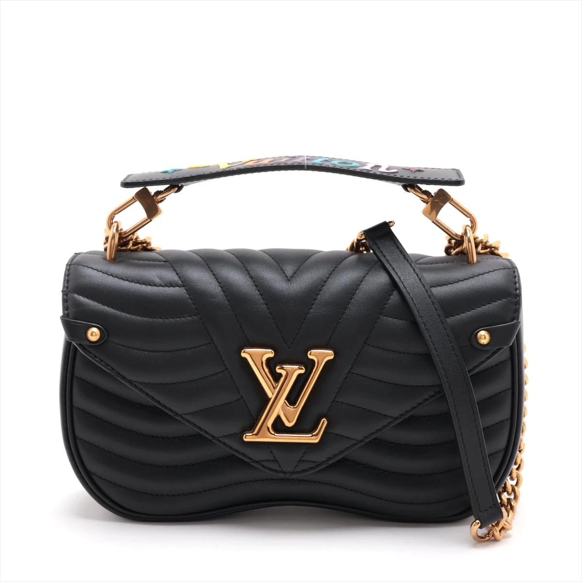 関税込☆【LOUIS VUITTON】ニューウェーブ チェーンバッグ ルイヴィトン】M51683 ニューウェーブ チェーンバッグPM