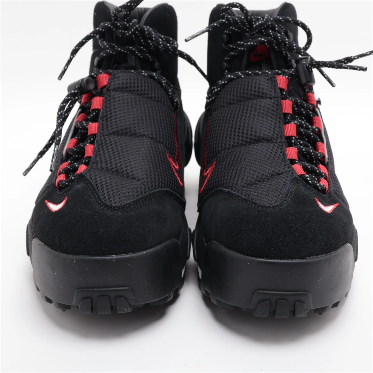 ナイキ×サカイ スエード×ファブリック ハイカットスニーカー 28cm