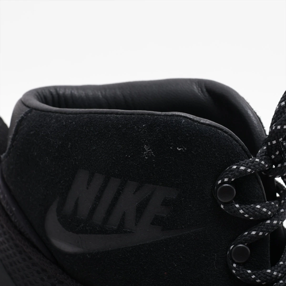 ナイキ×サカイ スエード×ファブリック ハイカットスニーカー 28cm