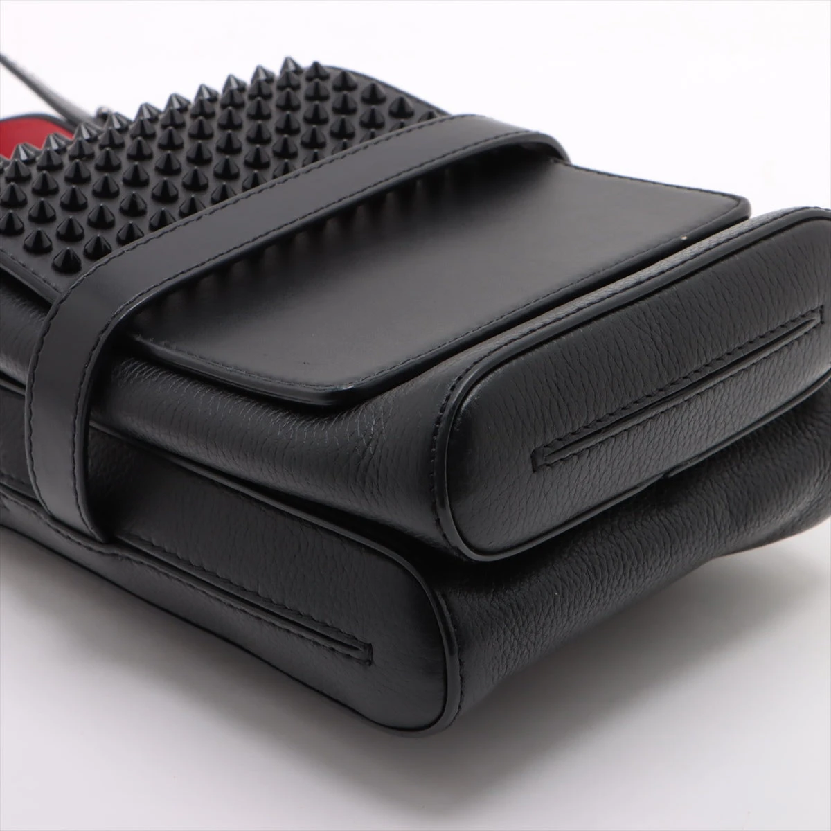 クリスチャンルブタン ロックスタッズ ベネッシュリポーター レザー