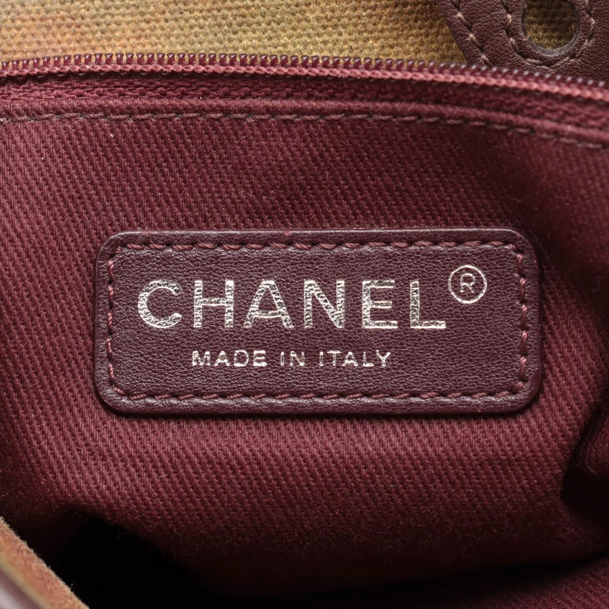 シャネル ココマーク キャンバス ショルダーバッグ カメリア
