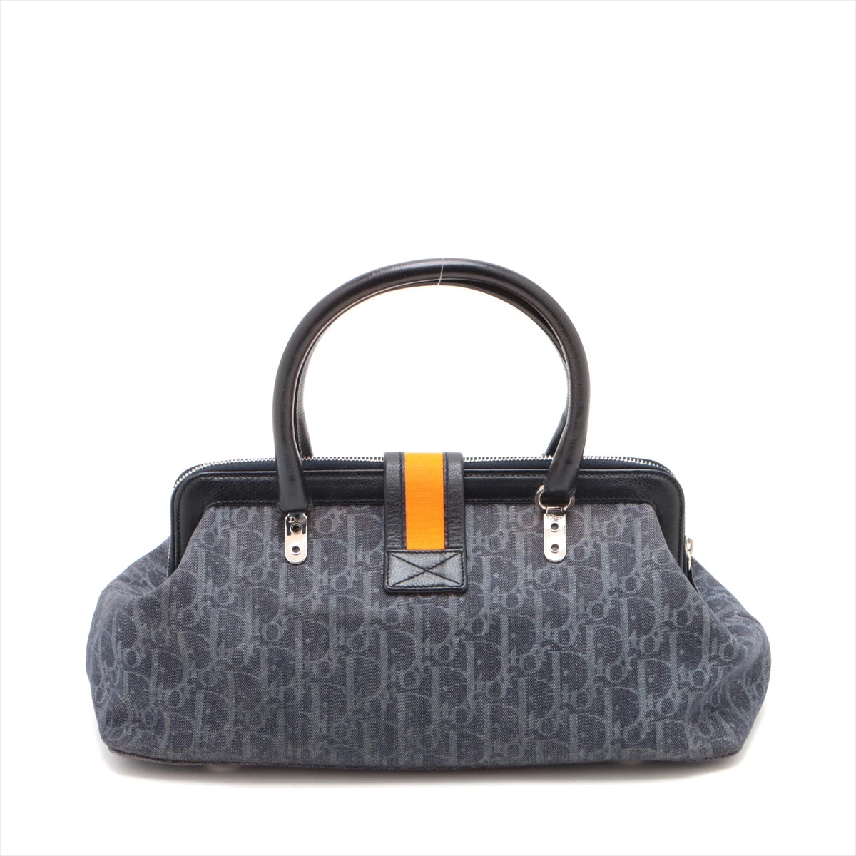 美品 ディオール フライトライン トロッター ハンドバッグ レザー キャンバス クリスチャンディオール フライトライン キャンバス×レザー