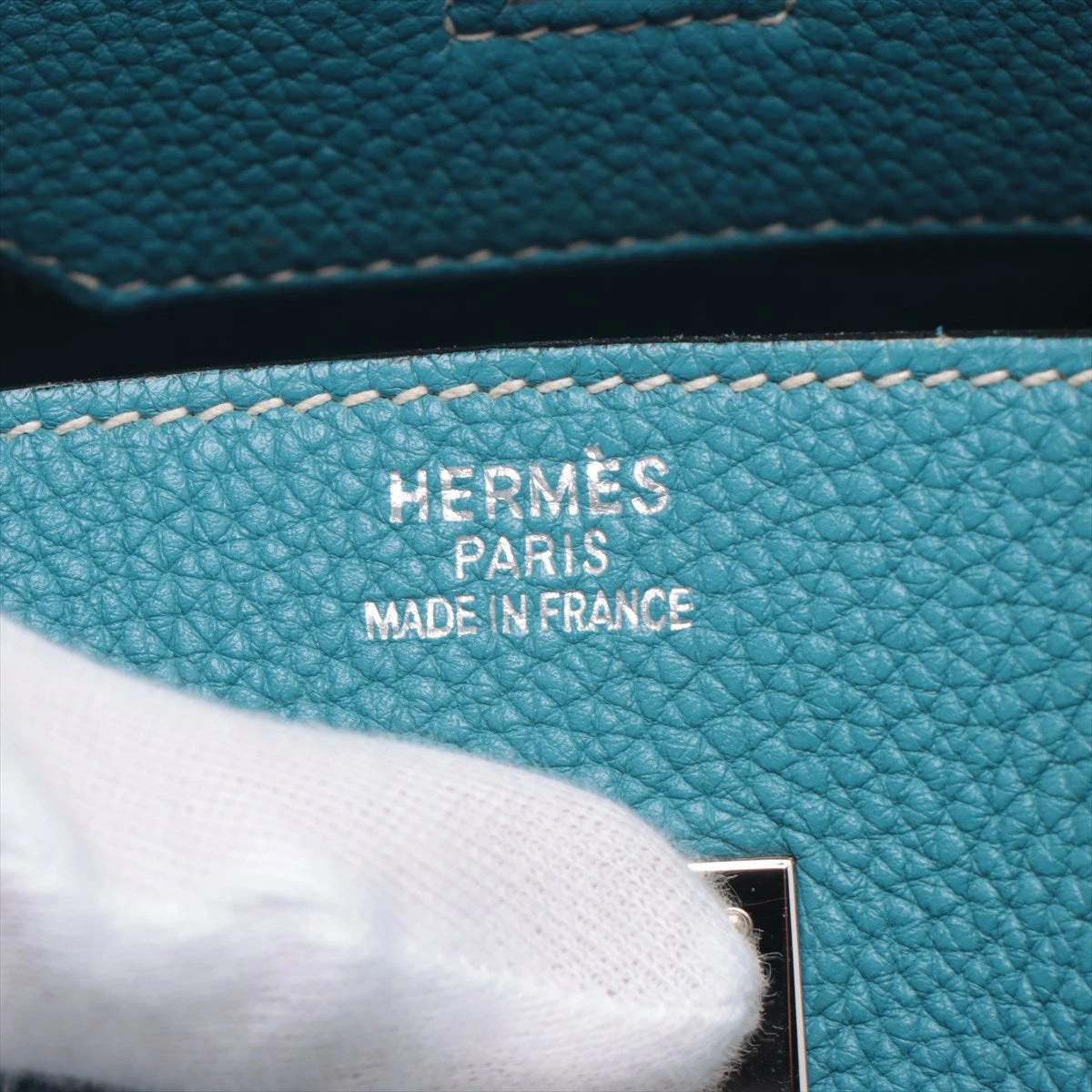 HERMES エルメス トゴ ブルージーン シルバー金具 カデナ用「カギのみ