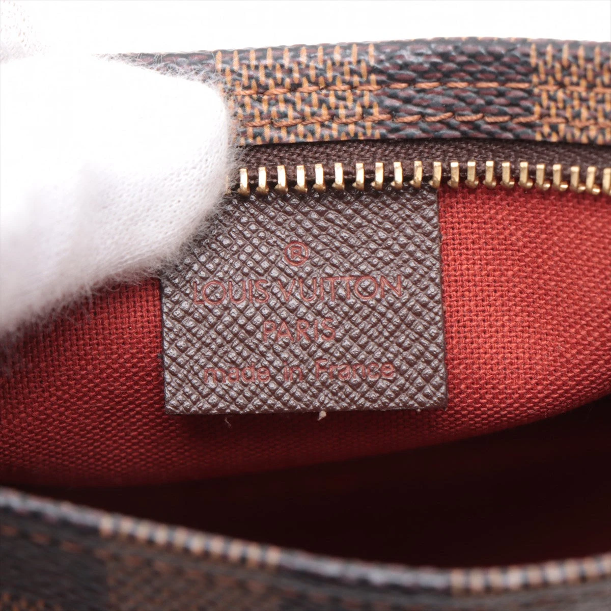 ！美品！　ルイヴィトン　ダミエ　メークアップ LOUIS VUITTON （未使用）ルイヴィトン アベニュースリング