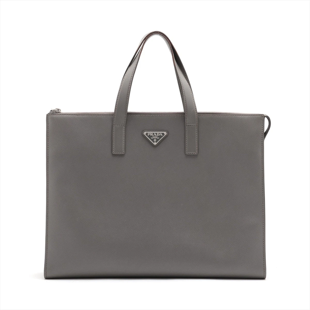 PRADA ビジネスバッグ グレー