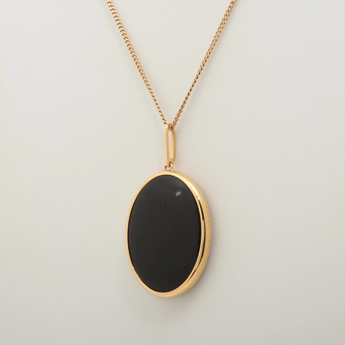 【関税込】人気◆CELINE セリーヌ◆メダル オニキス ネックレス 461IW6SSO-38NS_1_SS25_P1_M.tif