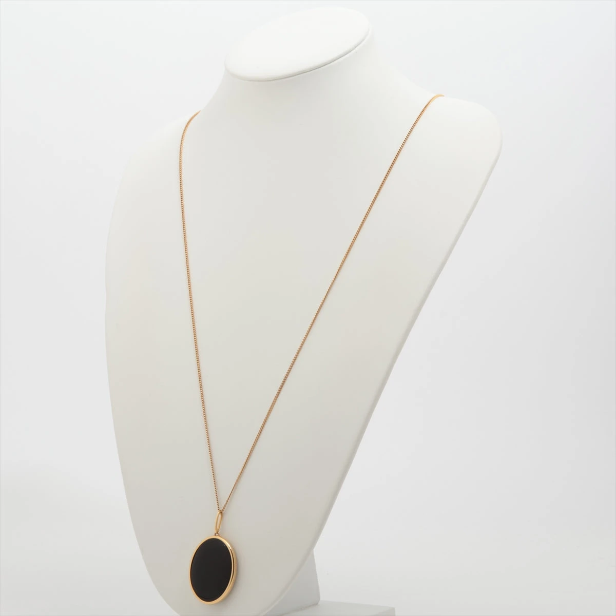 セリーヌ ネックレス GP ゴールド オニキス A2799692｜中古ブランド品