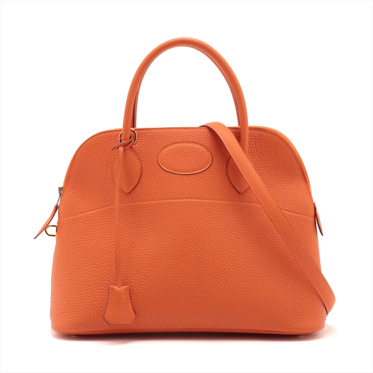 【HERMES】ボリード31★オレンジ ゴールド金具 エルメス ボリード31 トゴ オレンジ ゴールド金具 □F:2002年 A2808257