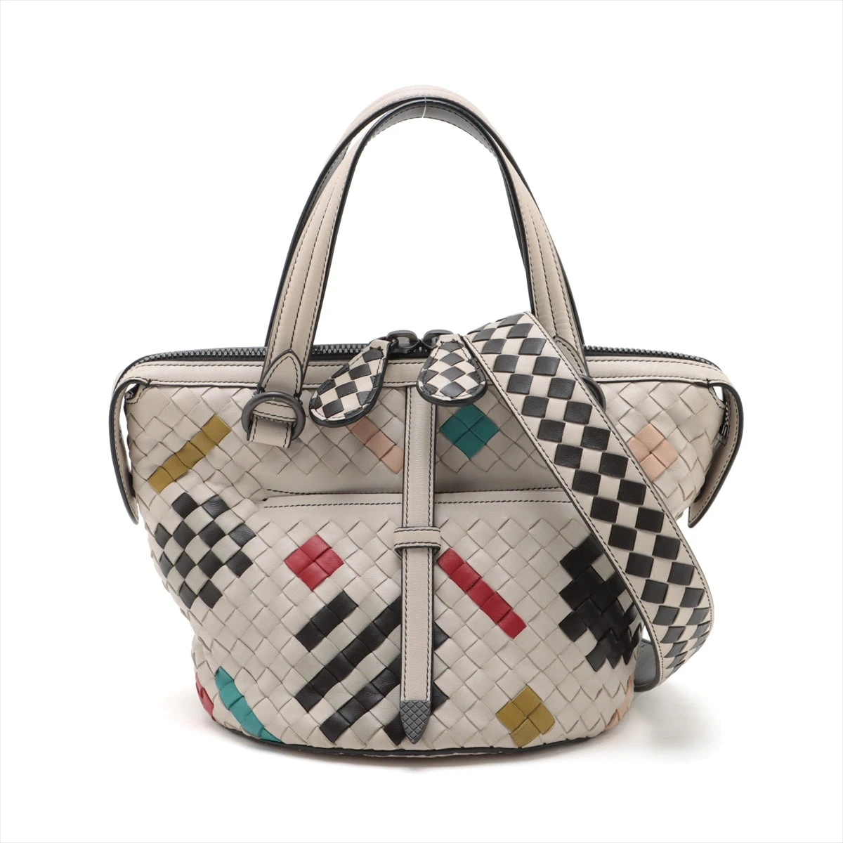 BOTTEGA VENETA イントレチャート　アブストラクト タンブーラ BOTTEGA VENETA イントレチャートアブストラクト タンブーラ