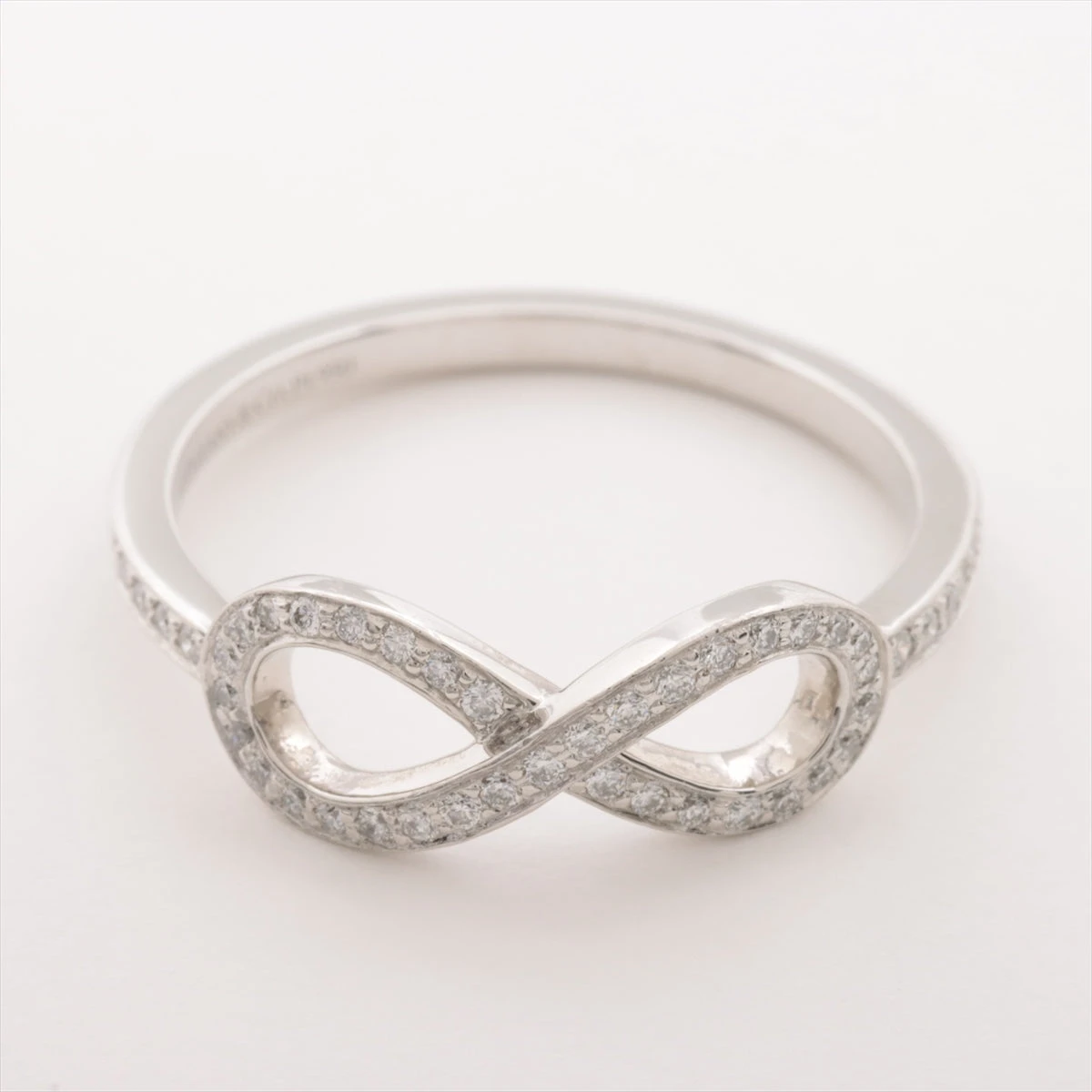 ティファニー インフィニティ ダイヤ リング Pt950 3.5g A2807298