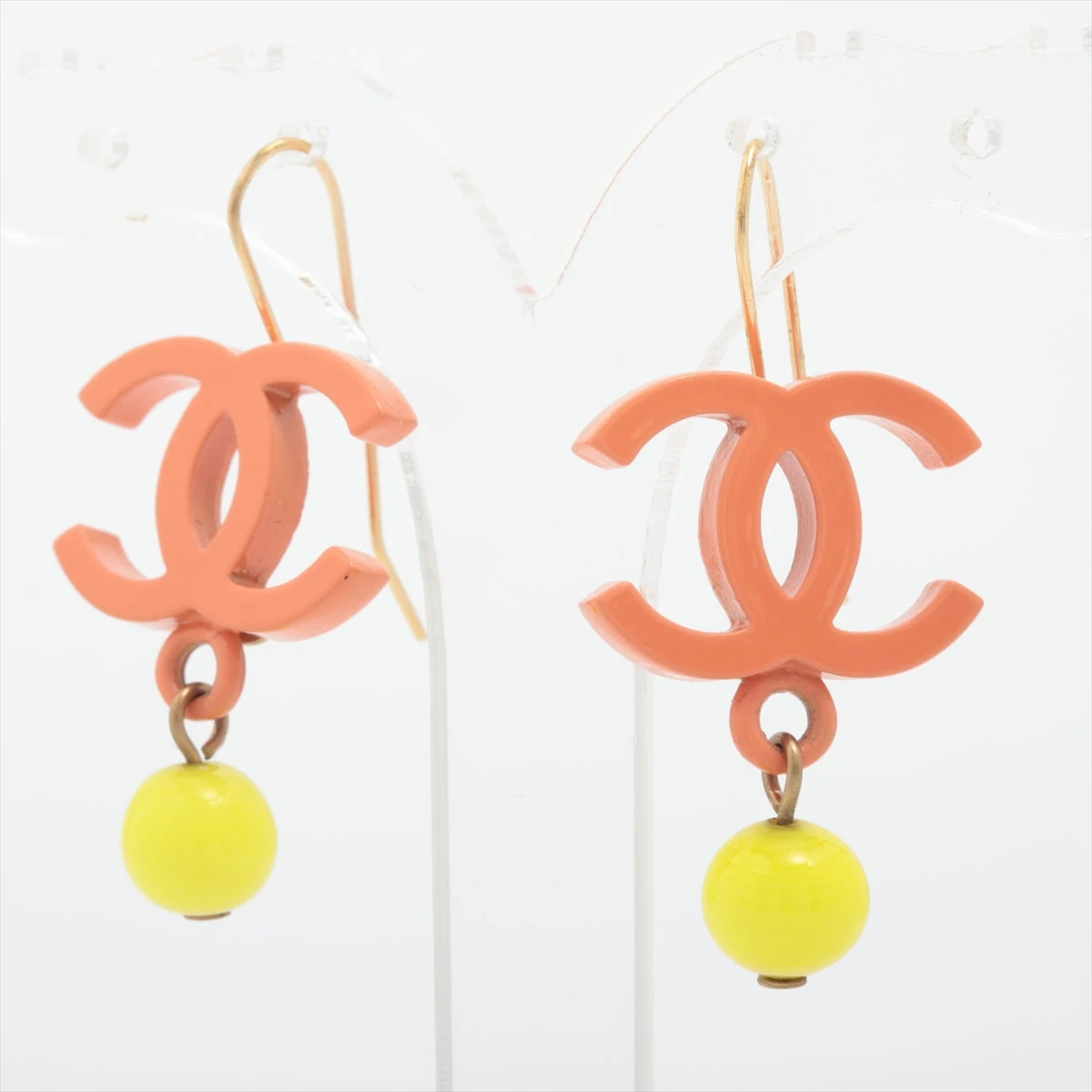 CHANEL - ひ843 美品 CHANEL シャネル ココマーク イエロー